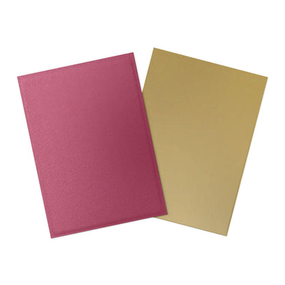 Dragon Shield Sleeves (Standard Size, Anniversary Special Edition, 100ct) - Pomegranate & Gold