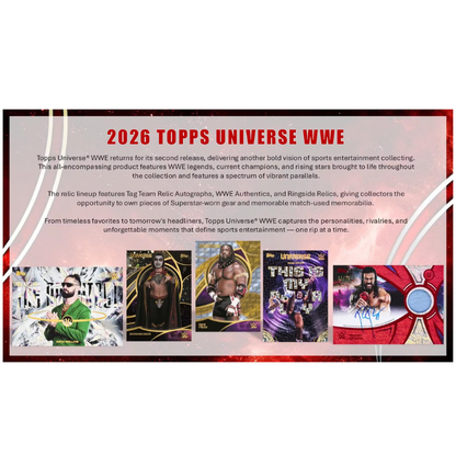 2026 Topps Universe WWE Hobby Box